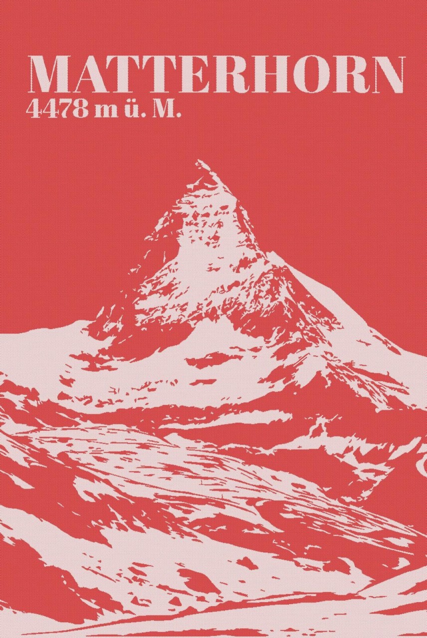 Küchentuch Matterhorn